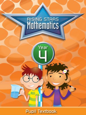 cover image of Rising Stars Mathematics Year 4 Textbook